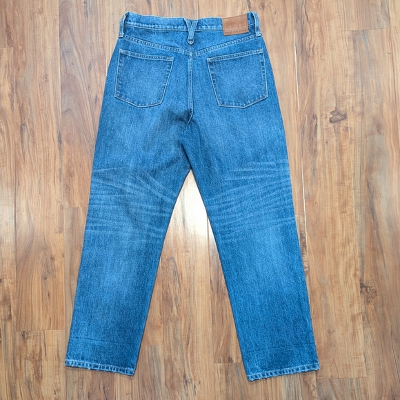 Point Sur Slouchy Boyfriend Jean Women's 27 Medium Wash Baggy Denim Distressed - Picture 2 of 9